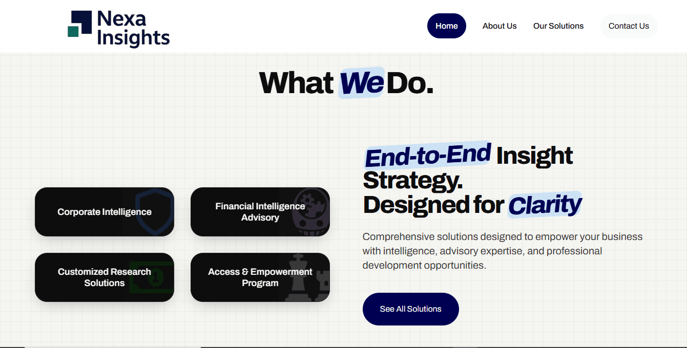 Nexa insights screenshot 1